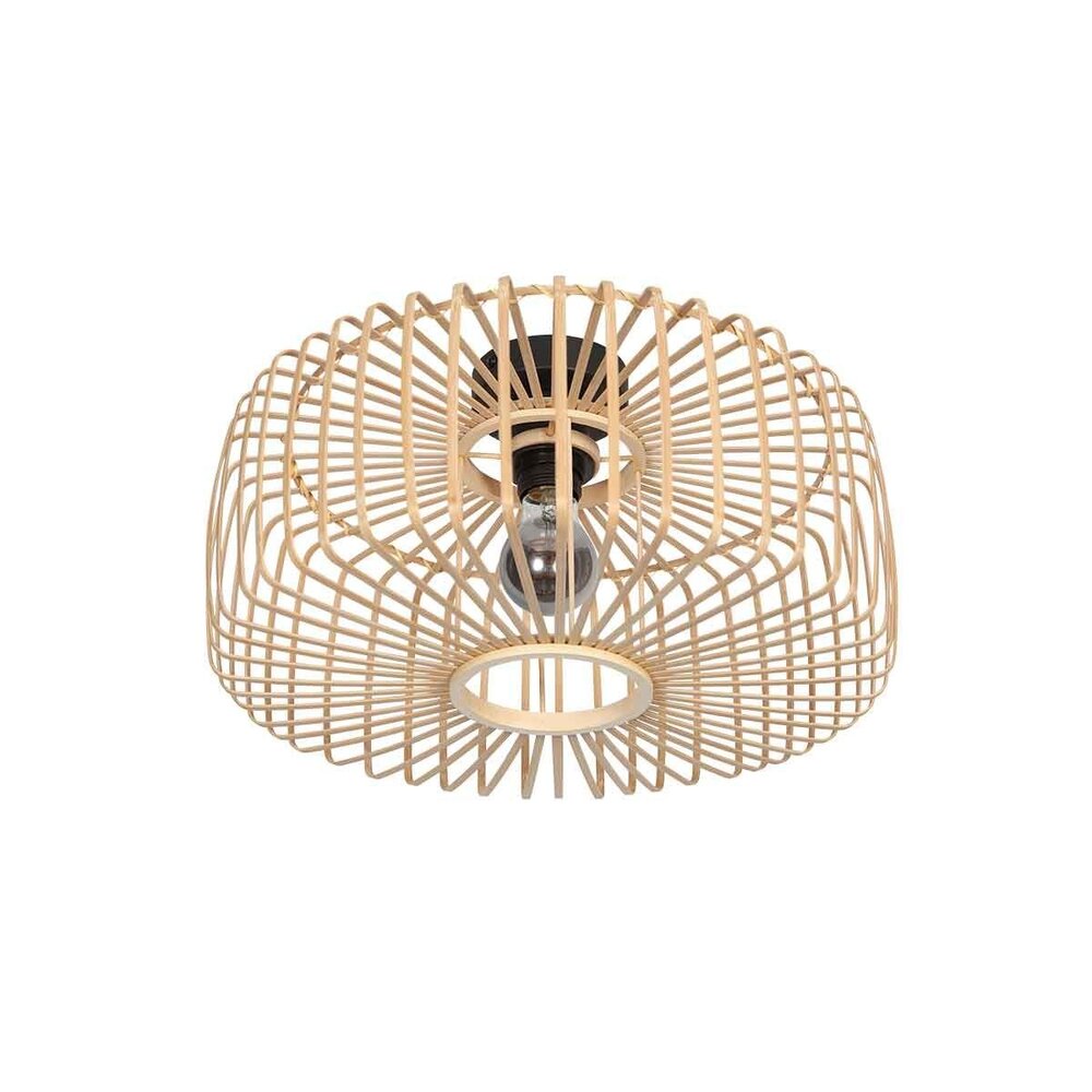 Steinhauer Plafondlamp Bloeba Ø 40 cm bamboe beige Steinhauer Plafondlamp Bloeba Ø 40 cm bamboe beige