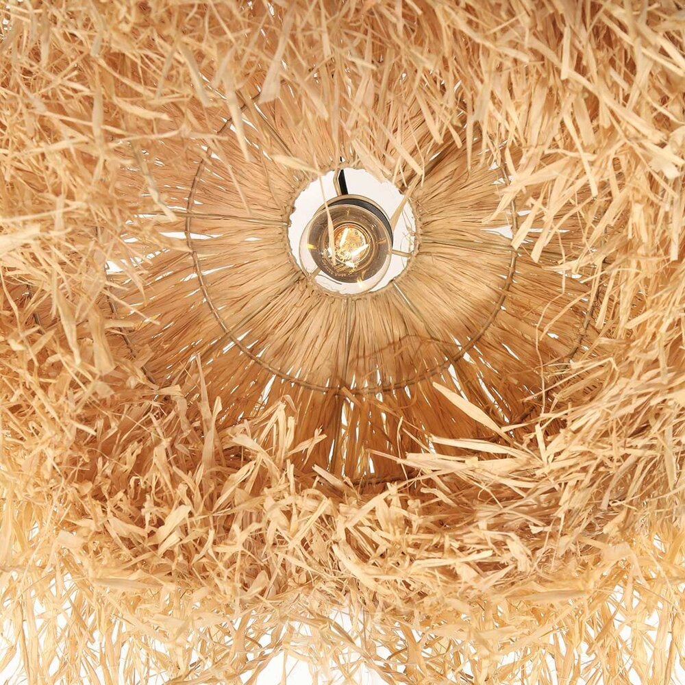 Anne Light & home Hanglamp Grass Ø 53 cm zeegras beige Anne Light & home Hanglamp Grass Ø 53 cm zeegras beige