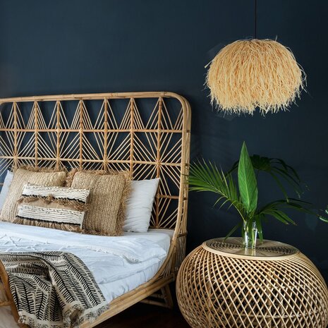 Anne Light & home Hanglamp Grass Ø 53 cm zeegras beige Anne Light & home Hanglamp Grass Ø 53 cm zeegras beige