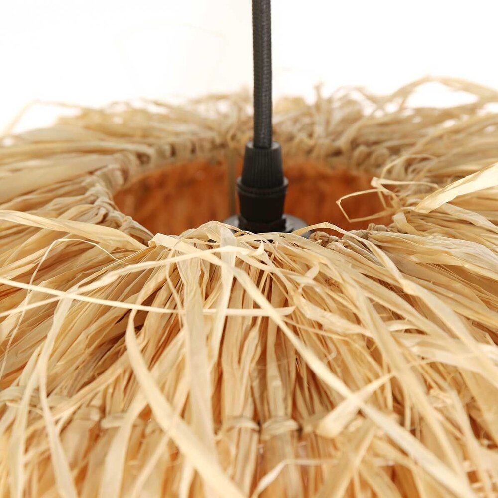 Anne Light & home Hanglamp Grass Ø 53 cm zeegras beige Anne Light & home Hanglamp Grass Ø 53 cm zeegras beige