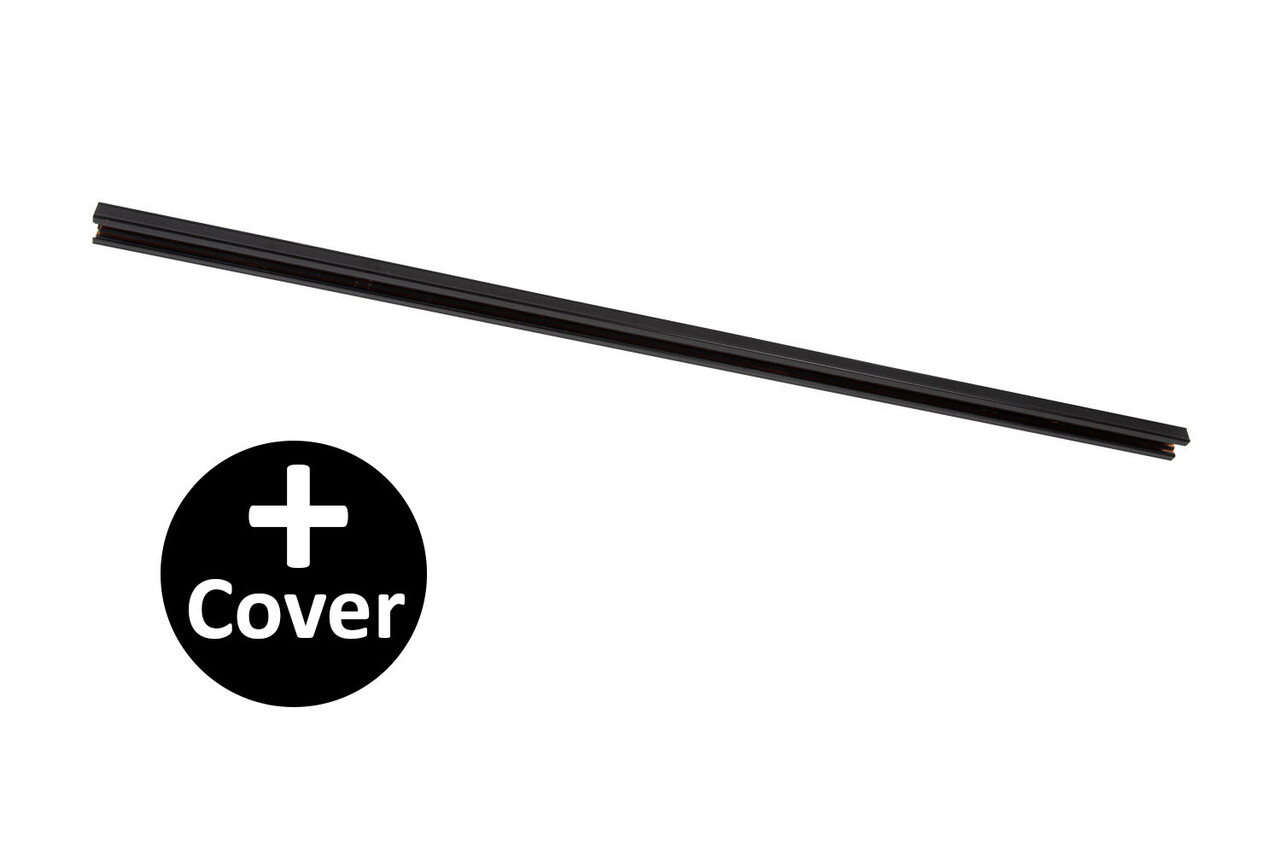 Lucide TRACK Opbouwrail - 1-fase Railsysteem / Railverlichting - 1 meter- Zwart (Uitbreiding) Lucide TRACK Opbouwrail - 1-fase Railsysteem / Railverlichting - 1 meter- Zwart (Uitbreiding)