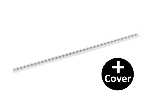 Lucide TRACK Opbouwrail - 1-fase Railsysteem / Railverlichting - 1 meter- Wit (Uitbreiding) Lucide TRACK Opbouwrail - 1-fase Railsysteem / Railverlichting - 1 meter- Wit (Uitbreiding)
