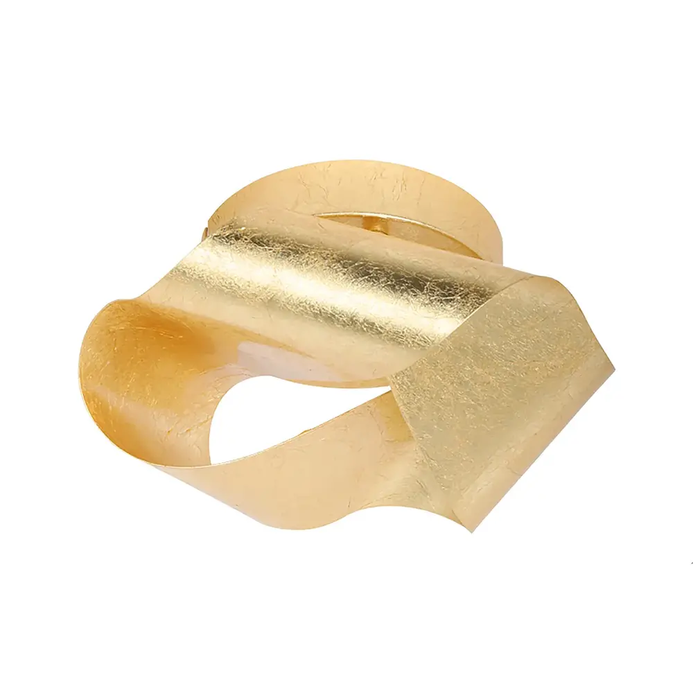 Freelight Plafondlamp Pecco Ø 30 cm goud Freelight Plafondlamp Pecco Ø 30 cm goud