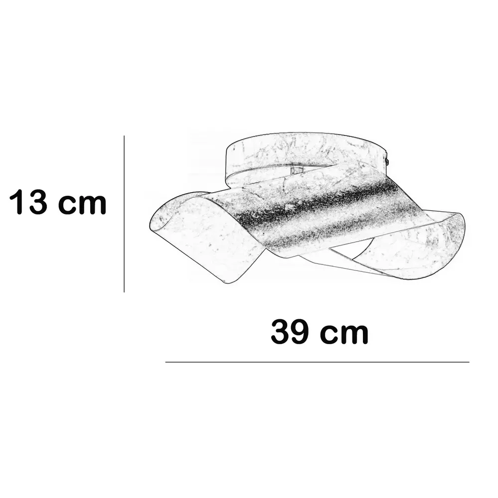 Freelight Plafondlamp Pecco Ø 39 cm goud Freelight Plafondlamp Pecco Ø 39 cm goud