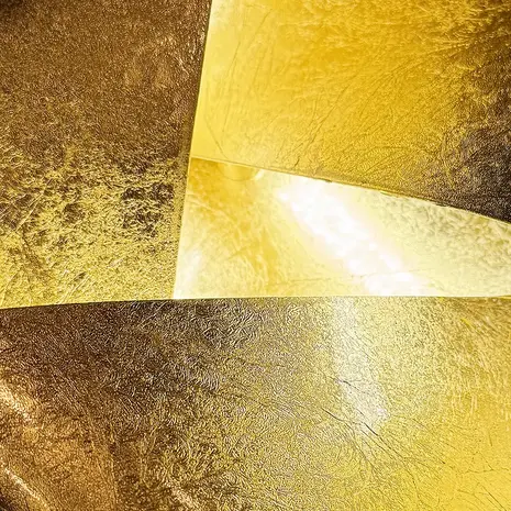 Freelight Plafondlamp Pecco Ø 30 cm goud Freelight Plafondlamp Pecco Ø 30 cm goud