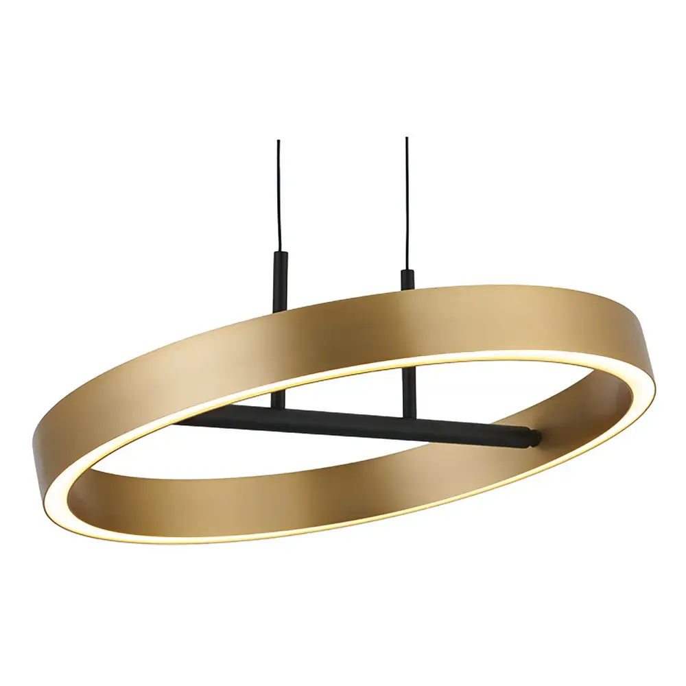 Freelight Hanglamp Livello  Ø 40 cm zwart goud Freelight Hanglamp Livello  Ø 40 cm zwart goud