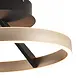 Freelight Plafondlamp Pilota Ø 40 cm zwart goud Freelight Plafondlamp Pilota Ø 40 cm zwart goud
