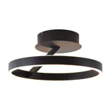 Freelight Plafondlamp Pilota  Ø 40 cm zwart