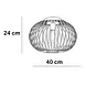 Freelight Plafondlamp Aglio Ø 40 cm beige Freelight Plafondlamp Aglio Ø 40 cm beige