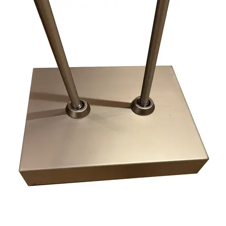 Freelight Vloerlamp Lunata 2 lichts H 140 cm mat chroom Freelight Vloerlamp Lunata 2 lichts H 140 cm mat chroom