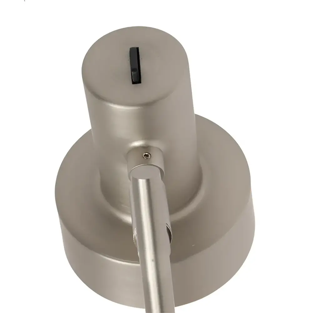 Freelight Vloerlamp Lunata 2 lichts H 140 cm mat chroom Freelight Vloerlamp Lunata 2 lichts H 140 cm mat chroom