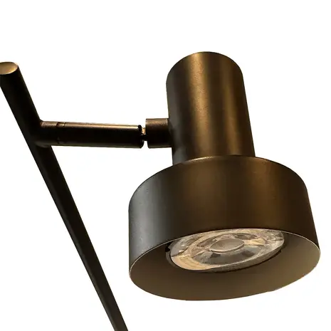 Freelight Vloerlamp Lunata 1 lichts H 130 cm zwart Freelight Vloerlamp Lunata 1 lichts H 130 cm zwart