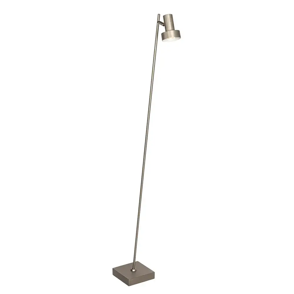 Freelight Vloerlamp Lunata 1 lichts H 130 cm mat chroom Freelight Vloerlamp Lunata 1 lichts H 130 cm mat chroom