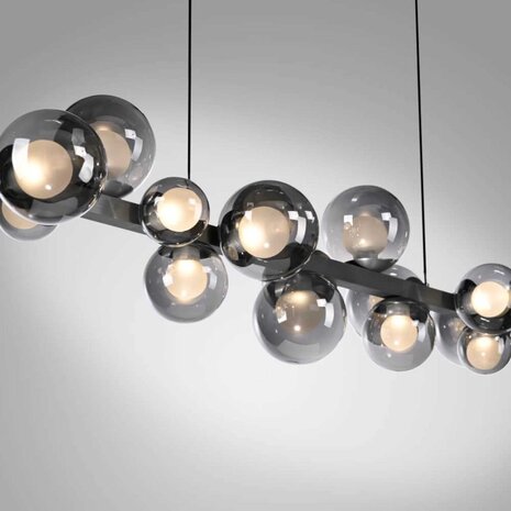 Neuhaus PURE Hanglamp E-Popup e-Lift L 120 cm donker grijs Neuhaus PURE Hanglamp E-Popup e-Lift L 120 cm donker grijs