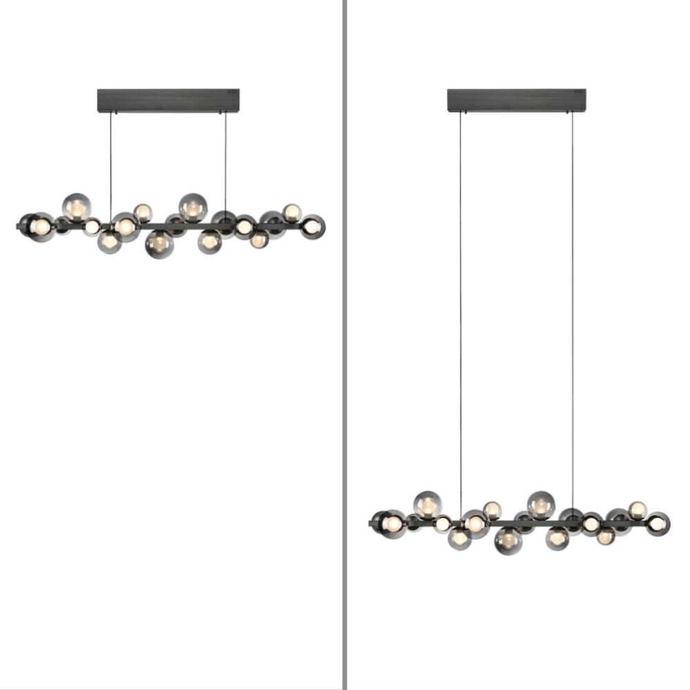 Neuhaus PURE Hanglamp E-Popup e-Lift L 120 cm donker grijs Neuhaus PURE Hanglamp E-Popup e-Lift L 120 cm donker grijs