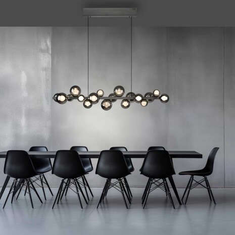 Neuhaus PURE Hanglamp E-Popup e-Lift L 120 cm donker grijs Neuhaus PURE Hanglamp E-Popup e-Lift L 120 cm donker grijs