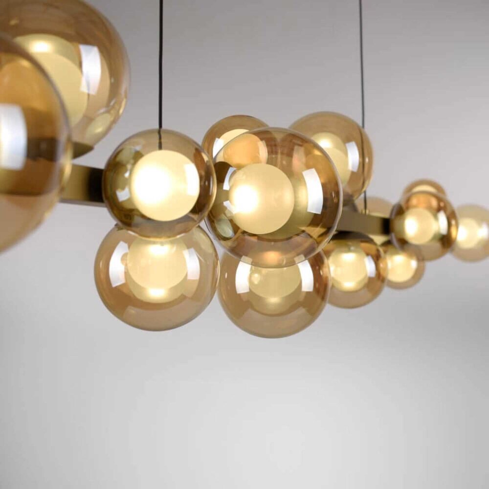 Neuhaus PURE Hanglamp E-Popup  e-Lift L 120 cm champagne Neuhaus PURE Hanglamp E-Popup  e-Lift L 120 cm champagne