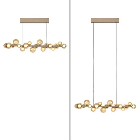 Neuhaus PURE Hanglamp E-Popup  e-Lift L 120 cm champagne Neuhaus PURE Hanglamp E-Popup  e-Lift L 120 cm champagne