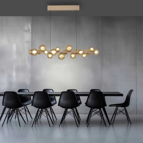 Neuhaus PURE Hanglamp E-Popup  e-Lift L 120 cm champagne Neuhaus PURE Hanglamp E-Popup  e-Lift L 120 cm champagne