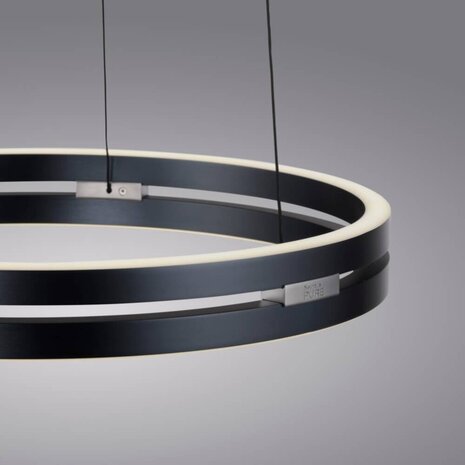Neuhaus PURE Hanglamp E-Loop e-Lift Ø 50 cm donker grijs