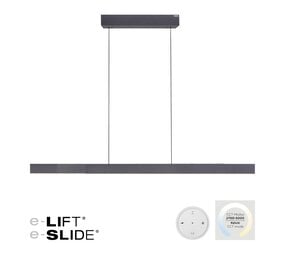 Neuhaus PURE Hanglamp e-Lift + e-Slide L 120-200 cm zwart Neuhaus PURE Hanglamp e-Lift + e-Slide L 120-200 cm zwart