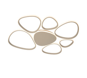 Lucide SAMLING - Plafonnière - LED Dimb. - CCT - 1x72W 2700K/4000K - Taupe Lucide SAMLING - Plafonnière - LED Dimb. - CCT - 1x72W 2700K/4000K - Taupe