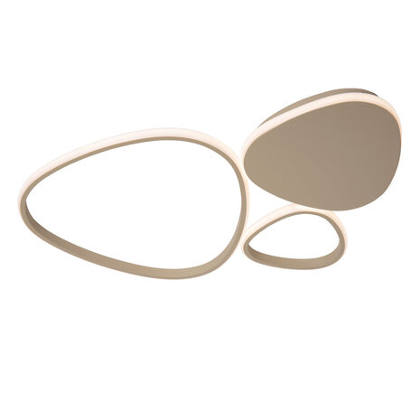 Lucide SAMLING - Plafonnière - LED Dimb. - CCT - 1x30W 2700K/4000K - Taupe Lucide SAMLING - Plafonnière - LED Dimb. - CCT - 1x30W 2700K/4000K - Taupe