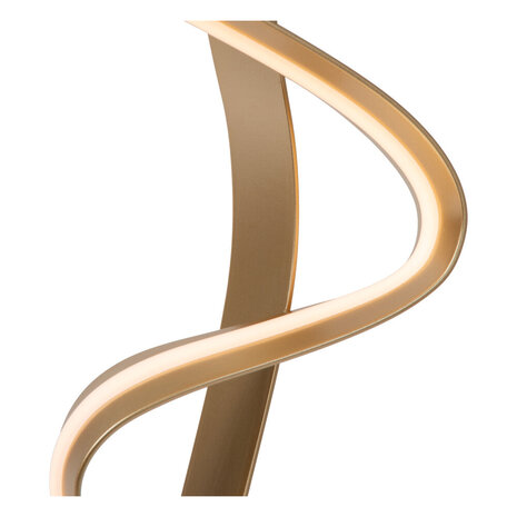 Lucide LAMBADA - Tafellamp - LED Dimb. - 1x19W 2700K - Mat Goud / Messing | Premium Lucide LAMBADA - Tafellamp - LED Dimb. - 1x19W 2700K - Mat Goud / Messing | Premium