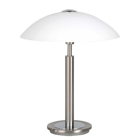 Highlight Tafellamp Touch H 35 cm Ø 30 cm mat chroom Highlight Tafellamp Touch H 35 cm Ø 30 cm mat chroom