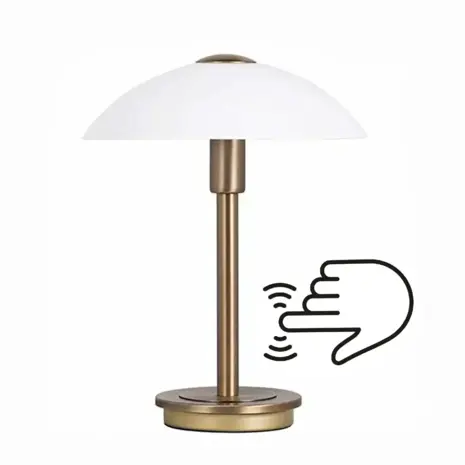 Highlight Tafellamp Touch H 26 cm Ø 20 cm brons Highlight Tafellamp Touch H 26 cm Ø 20 cm brons