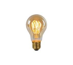 Lucide A60 - Filament lamp - Ø 6 cm - LED 3 StepDim (Memory) - E27 - 1x4,9W 2200K - Amber Lucide A60 - Filament lamp - Ø 6 cm - LED 3 StepDim (Memory) - E27 - 1x4,9W 2200K - Amber