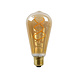 Lucide ST64 - Filament lamp - Ø 6,4 cm - LED 3 StepDim (Memory) - E27 - 1x4,9W 2200K - Amber Lucide ST64 - Filament lamp - Ø 6,4 cm - LED 3 StepDim (Memory) - E27 - 1x4,9W 2200K - Amber
