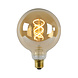 Lucide G125 - Filament lamp - Ø 12,5 cm - LED 3 StepDim (Memory) - E27 - 1x4,9W 2200K - Amber Lucide G125 - Filament lamp - Ø 12,5 cm - LED 3 StepDim (Memory) - E27 - 1x4,9W 2200K - Amber