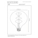 Lucide G125 - Filament lamp - Ø 12,5 cm - LED 3 StepDim (Memory) - E27 - 1x4,9W 2200K - Amber Lucide G125 - Filament lamp - Ø 12,5 cm - LED 3 StepDim (Memory) - E27 - 1x4,9W 2200K - Amber