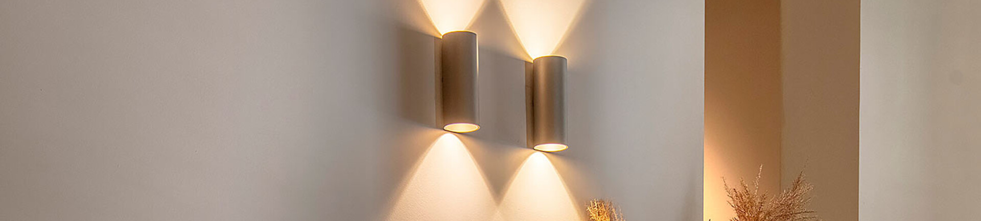 Champagne kleurige verlichting