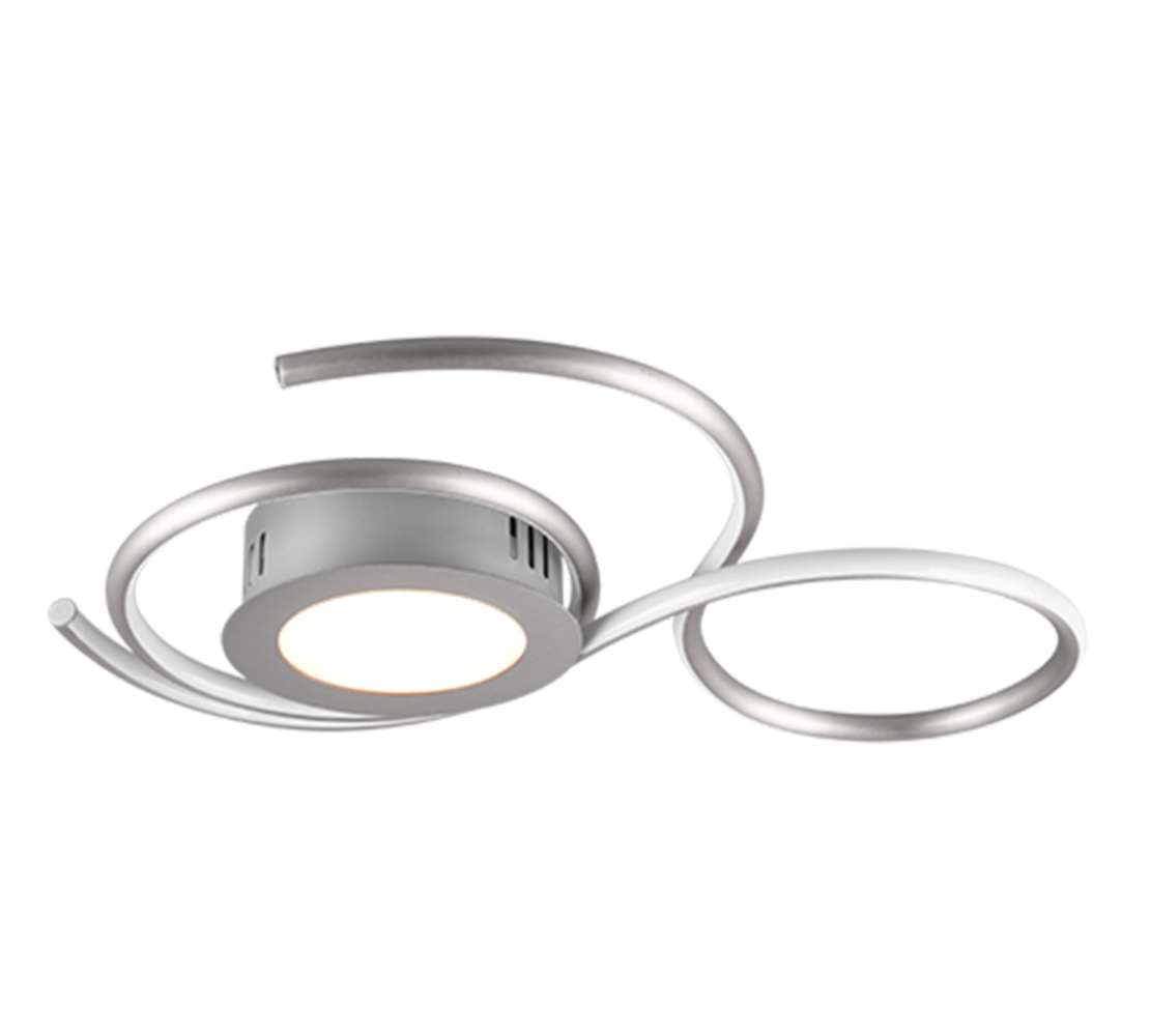 Trio Leuchten Plafondlamp Jive L 50 cm mat chroom Trio Leuchten Plafondlamp Jive L 50 cm mat chroom