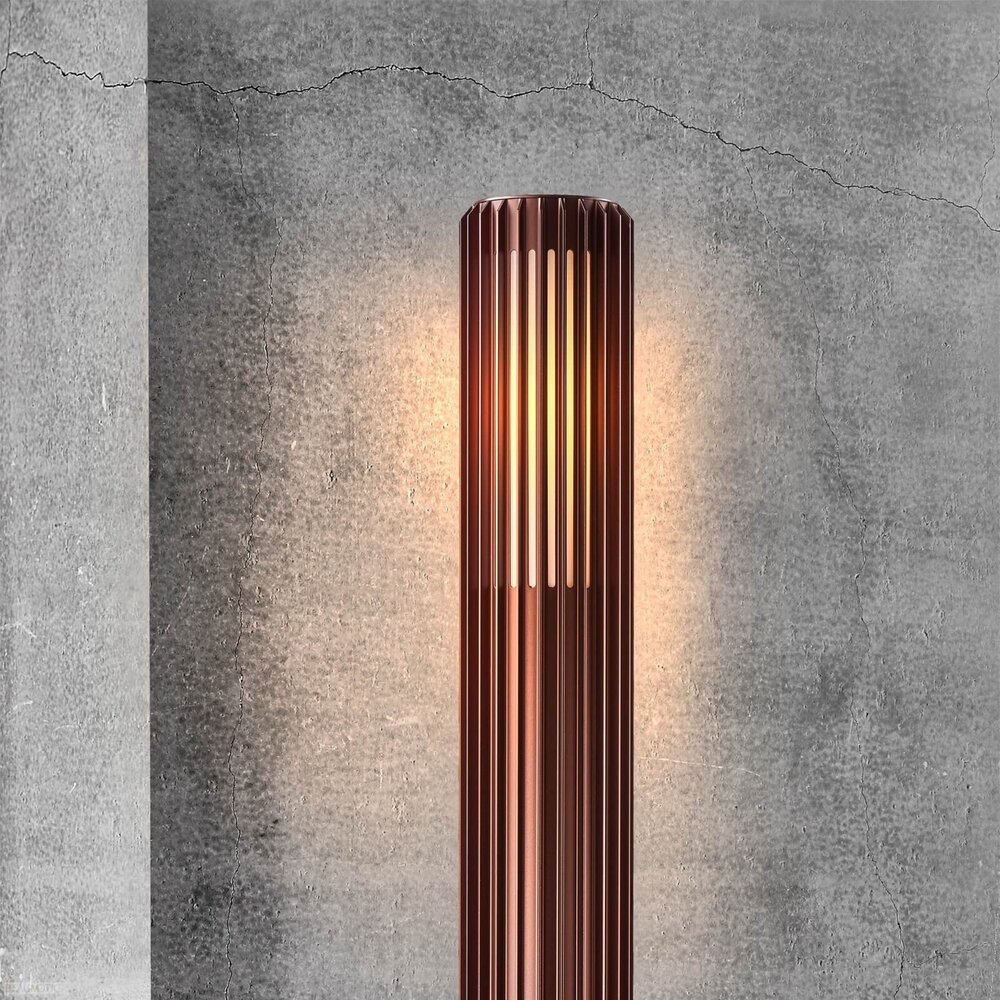 Nordlux Buitenlamp Aludra seaside paal H 95 cm bruin metallic