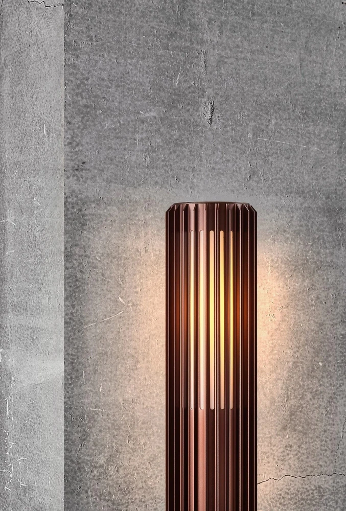 Nordlux Buitenlamp Aludra seaside paal H 45 cm bruin metallic Nordlux Buitenlamp Aludra seaside paal H 45 cm bruin metallic