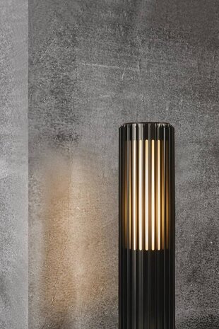 Nordlux Buitenlamp Aludra seaside paal H 45 cm zwart Nordlux Buitenlamp Aludra seaside paal H 45 cm zwart