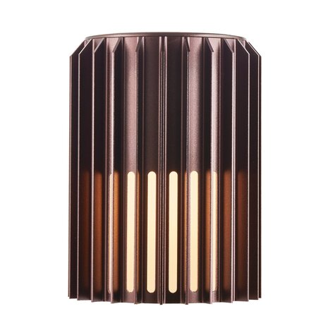 Nordlux Buitenlamp Aludra seaside wand bruin metallic Nordlux Buitenlamp Aludra seaside wand bruin metallic