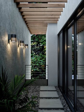 Nordlux Buitenlamp Aludra seaside wand zwart Nordlux Buitenlamp Aludra seaside wand zwart