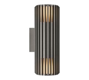 Nordlux Buitenlamp Aludra seaside 2 lichts wand antraciet Nordlux Buitenlamp Aludra seaside 2 lichts wand antraciet