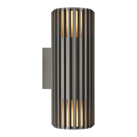 Nordlux Buitenlamp Aludra seaside 2 lichts wand antraciet Nordlux Buitenlamp Aludra seaside 2 lichts wand antraciet