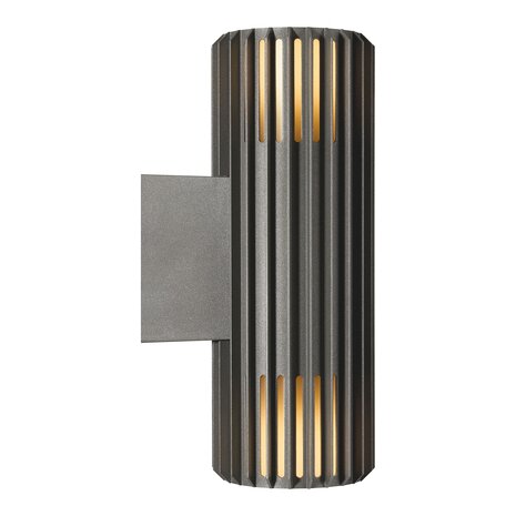 Nordlux Buitenlamp Aludra seaside 2 lichts wand antraciet Nordlux Buitenlamp Aludra seaside 2 lichts wand antraciet