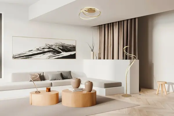 TRIO Select Vloerlamp Nala H 160 cm mat goud