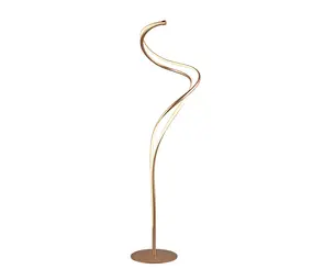 TRIO Select Vloerlamp Nala H 160 cm mat goud