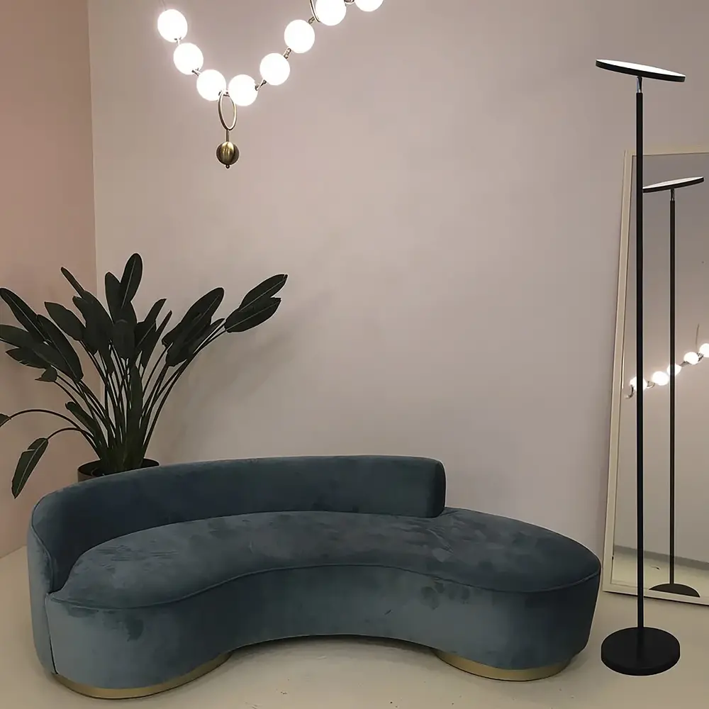 CristalRecord Vloerlamp Denzel H 175 cm zwart CristalRecord Vloerlamp Denzel H 175 cm zwart