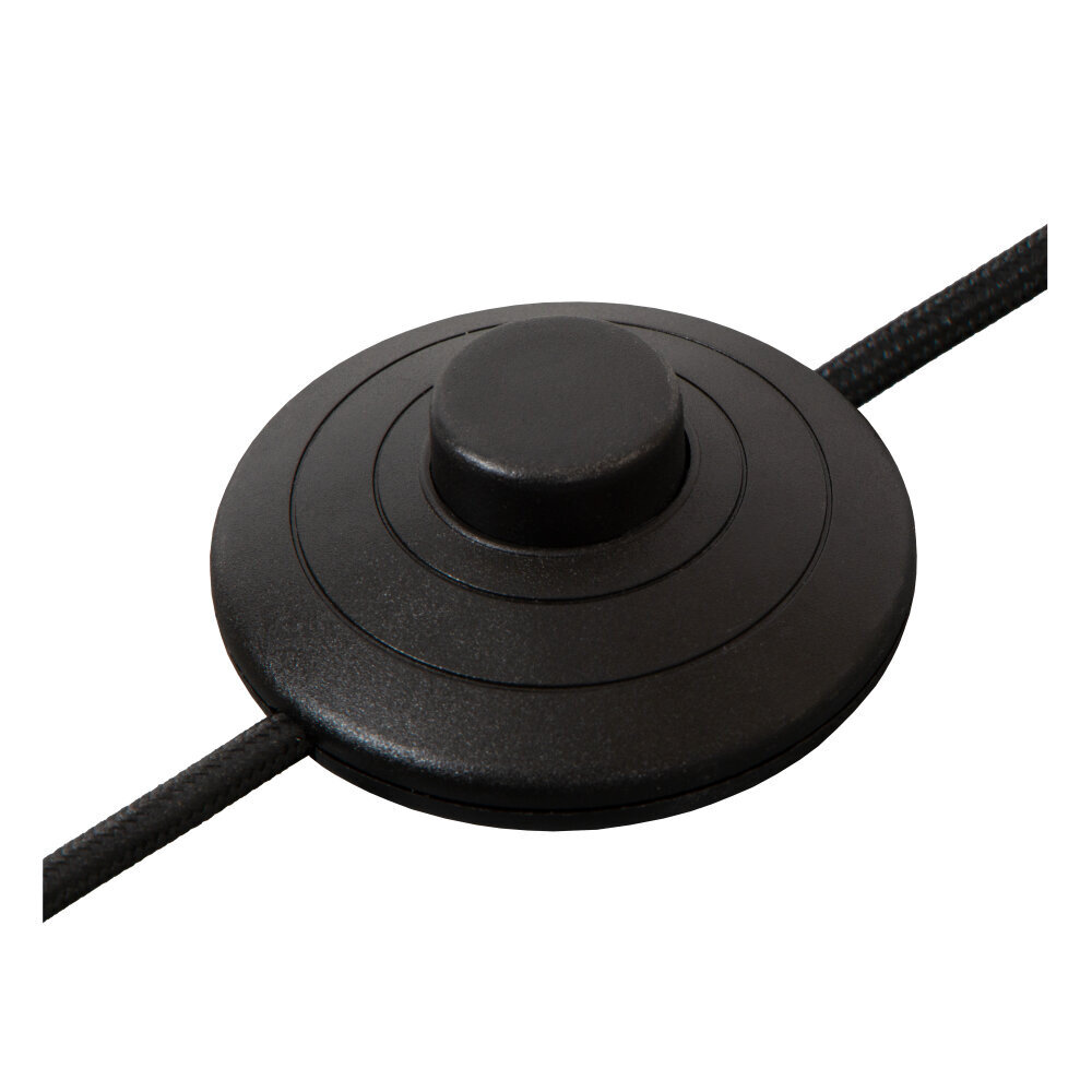 Lucide LESLEY - Vloerlamp - 1xE27 - Zwart