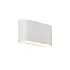 Wandlamp Lille glad L 25 cm gips wit Wandlamp Lille glad L 25 cm gips wit