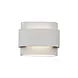 Artdelight Wandlamp Metz L 20 cm gips wit Artdelight Wandlamp Metz L 20 cm gips wit